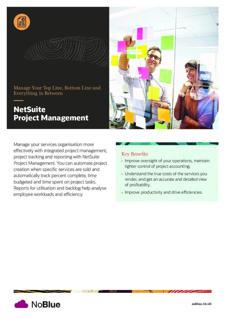 Colateral NetSuite Project Management