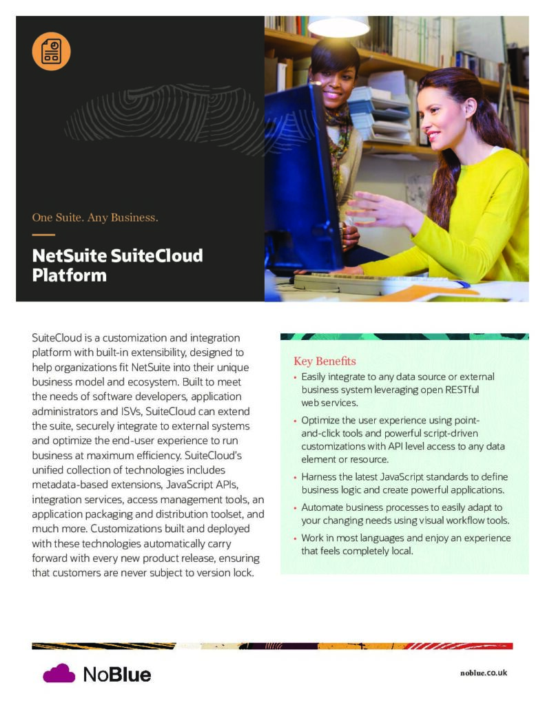Colateral NetSuite SuiteCloud Platform