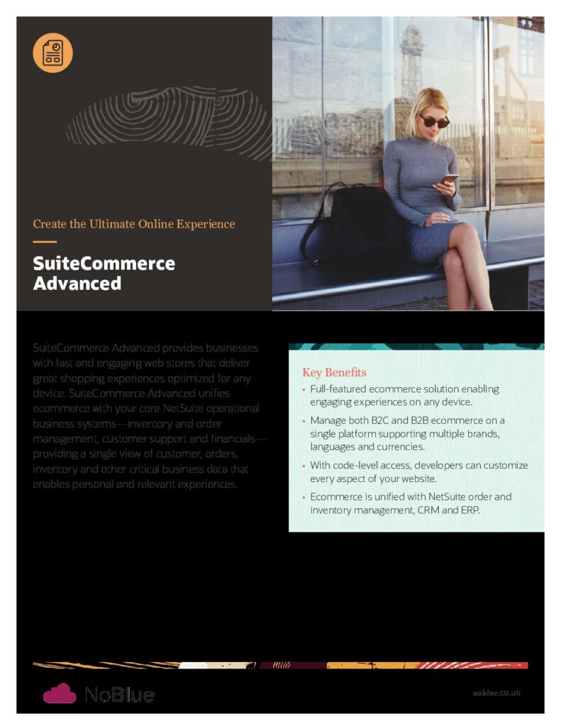 Colateral NetSuite SuiteCommerce Advanced